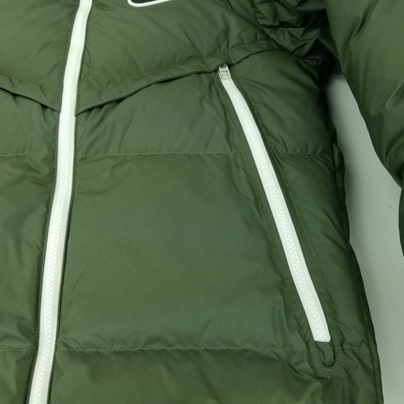 Nike Sportswear Down Fill Windrunner Twilight Marsh CU4404 380 Size Extra Small - Picture 6 of 8